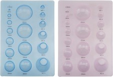 3-Row Paper Quilling Tool, 2PCS Mini Molds for 3D Crafting