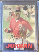 Upper Deck 1994 Michael Jordan #205 Birmingham Barons Basketball's Best Auto