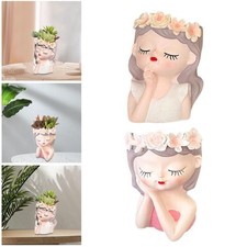 Fairy Head Flower Pot Flower Arrangement Planter for Restaurant Home Garden