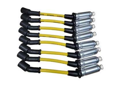9" Yellow 10mm 9" Spark Plug Wire Set LS LS1 LS2 LS3 LS6 Camaro Corvette - Image 1 of 3