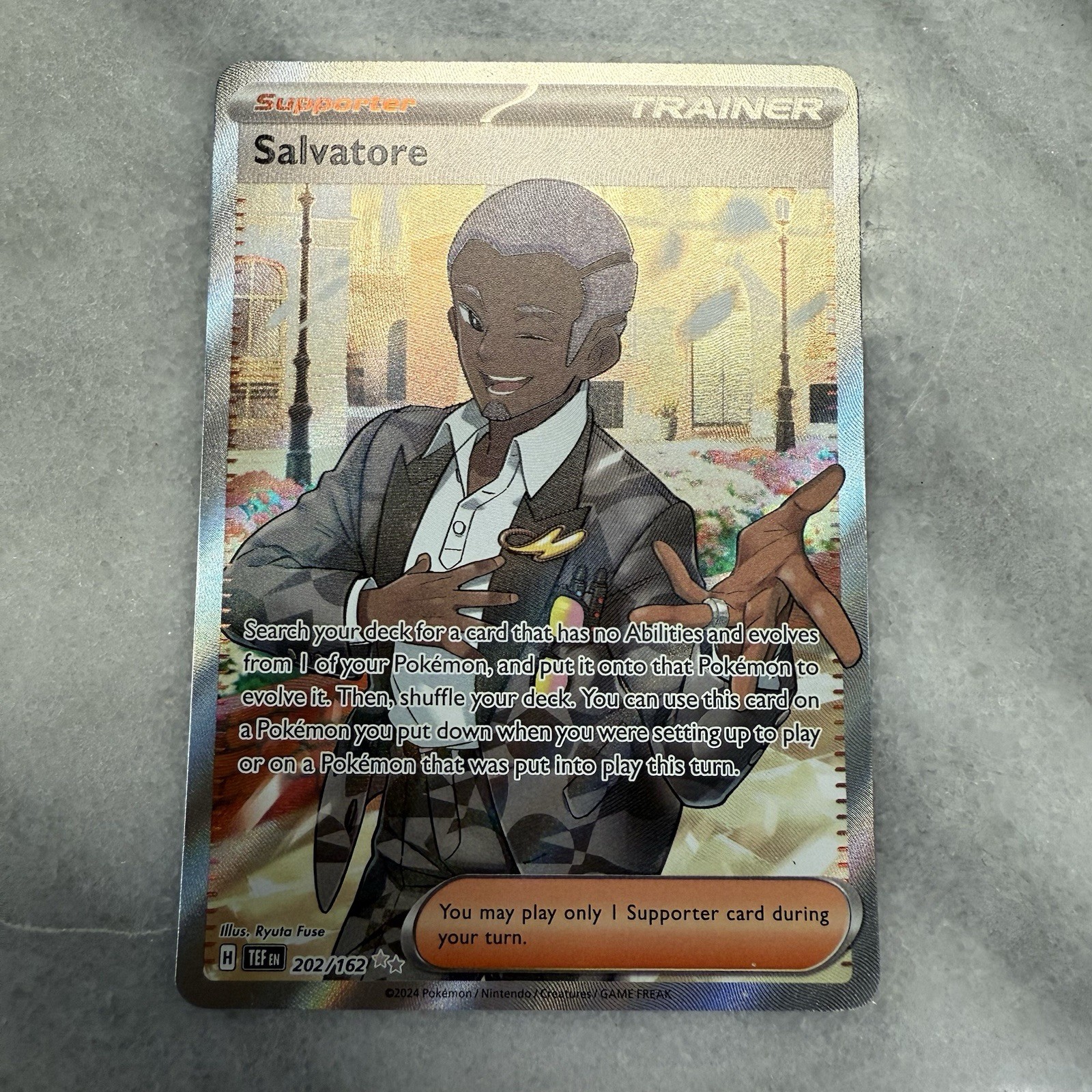 Salvatore 202/162 Temporal Forces Ultra Rare NM