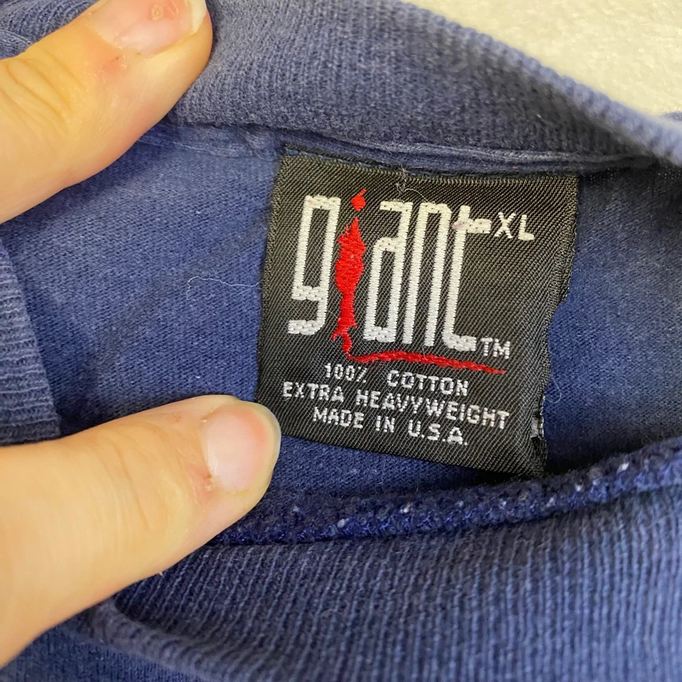 Camiseta Vintage 1996 Korn Band Giant XL Extra Pesada Fabricada nos EUA - Imagem 4 de 4