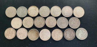 Morgan Dollar 90% Silver Roll of 20 Coins #31