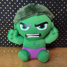 TY Beanie Baby Plush The HULK  Marvel   6" Tall