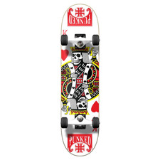 Yocaher Skateboards - Graphic Complete Skateboard 7.75" - King of Hearts