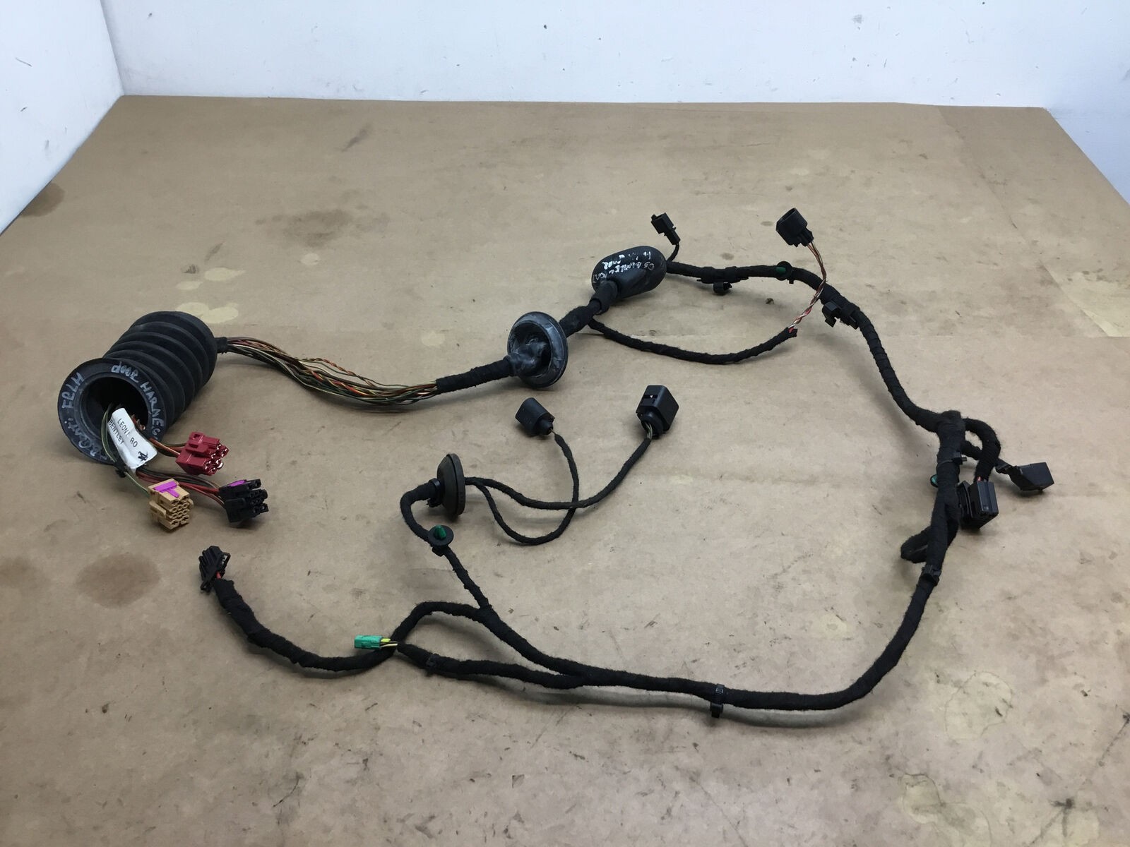 Bentley Continental GT 2005 Front Left Driver Door Wiring Wire Harness 03-10 :O