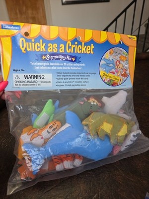 Lakeshore Learning Storytelling Kit Quick As A Cricket NEW