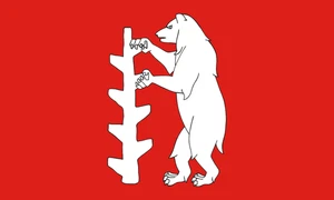 Warwickshire Flag Self Adhesive Vinyl Sticker