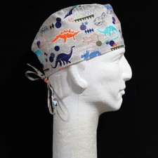 Dinosaur Theme Scrub Hat