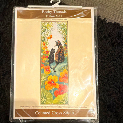Bothy Threads Follow Me 1 Counted Cross Stitch Bookmark Kit