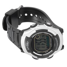 Sports Multifunctional Watch 50M Waterproof Vintage Unisex LED Luminous Stopwatc