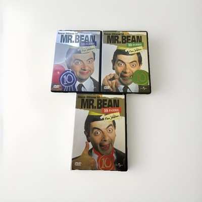 Mr Bean 10 Jahre Jubiläum Rowan Atkinson Komplette TV-Serie 3 DVDs Kult Komödie