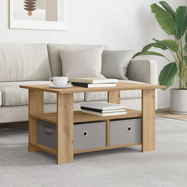 Couchtisch Artisan-Eiche 77 X 55 X 42 Cm Holzwerkstoff-image