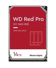 Image of WD Red Pro 14TB NAS 3.5" Internal Hard Drive - 7200 RPM Class, SATA 6 Gb/s, CMR,