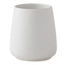 Speckled White Ceramic Toothbrush Holder - Bathroom Tooth Brushing Holders, T...