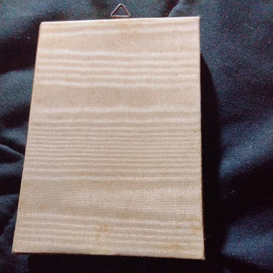 Cross Stitch framed boy and girl rare vintage - Image 4 of 4