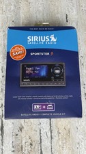 Sirius Sportster 5 Satellite Radio Receiver with Complete Vehicle Kit