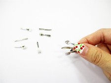 Dollhouse Utensil Cutlery Set Spoon Fork Knife 1:12 Miniature Kitchen Dining