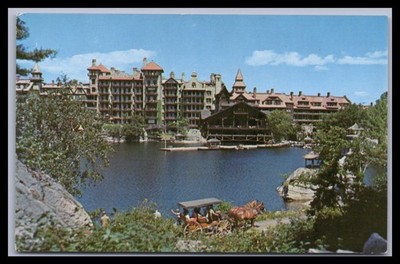 Ansichtskarte Mohonk Lake / Lake Mohonk Mountain House / New York - USA