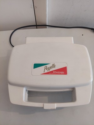 Toastmaster Pizzelle Baker Model 292 Italian International Cookie Maker Tested