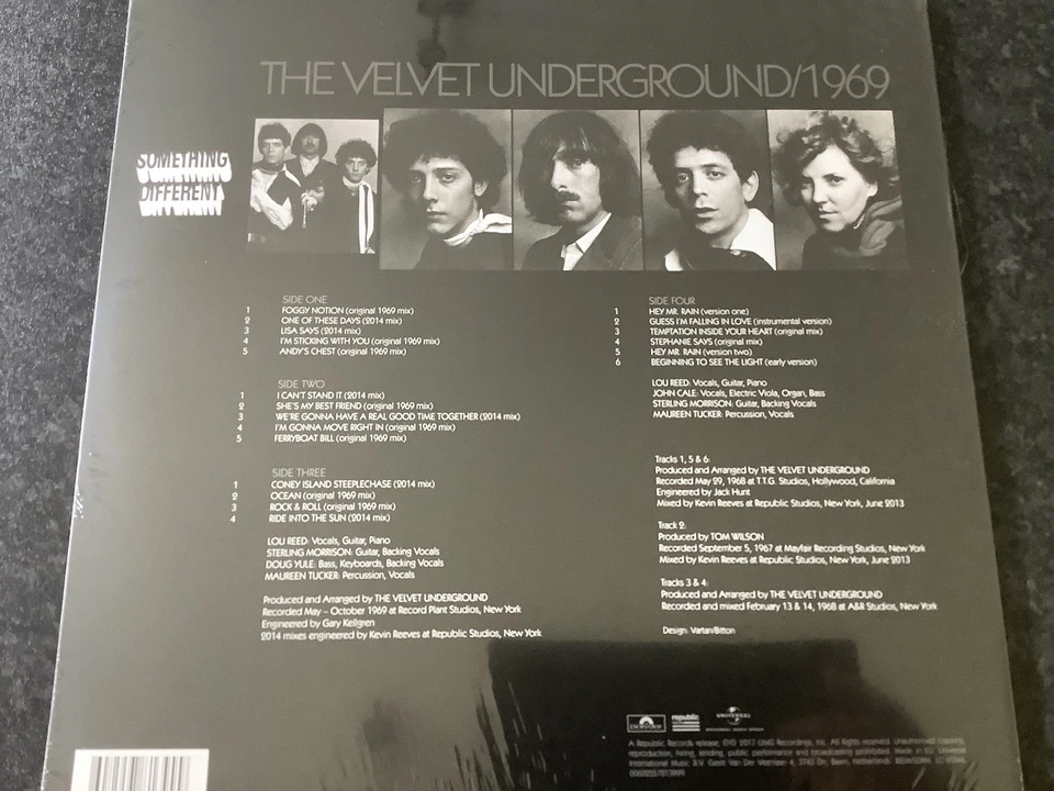 The Velvet Underground 1969 Vinyl 2LP Lou Reed New Sealed - Image 2 of 2