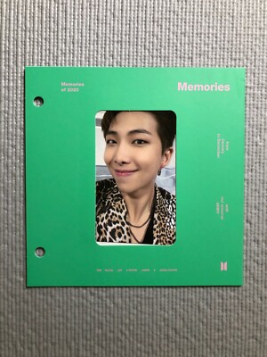BTS Memories Of 2020 BLU RAY Official PhotoCard Photo Card | eBay