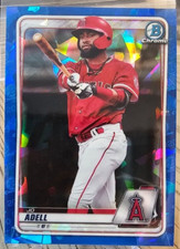 2020 Bowman Chrome Sapphire Edition Jo Adell #BCP-100 Angels