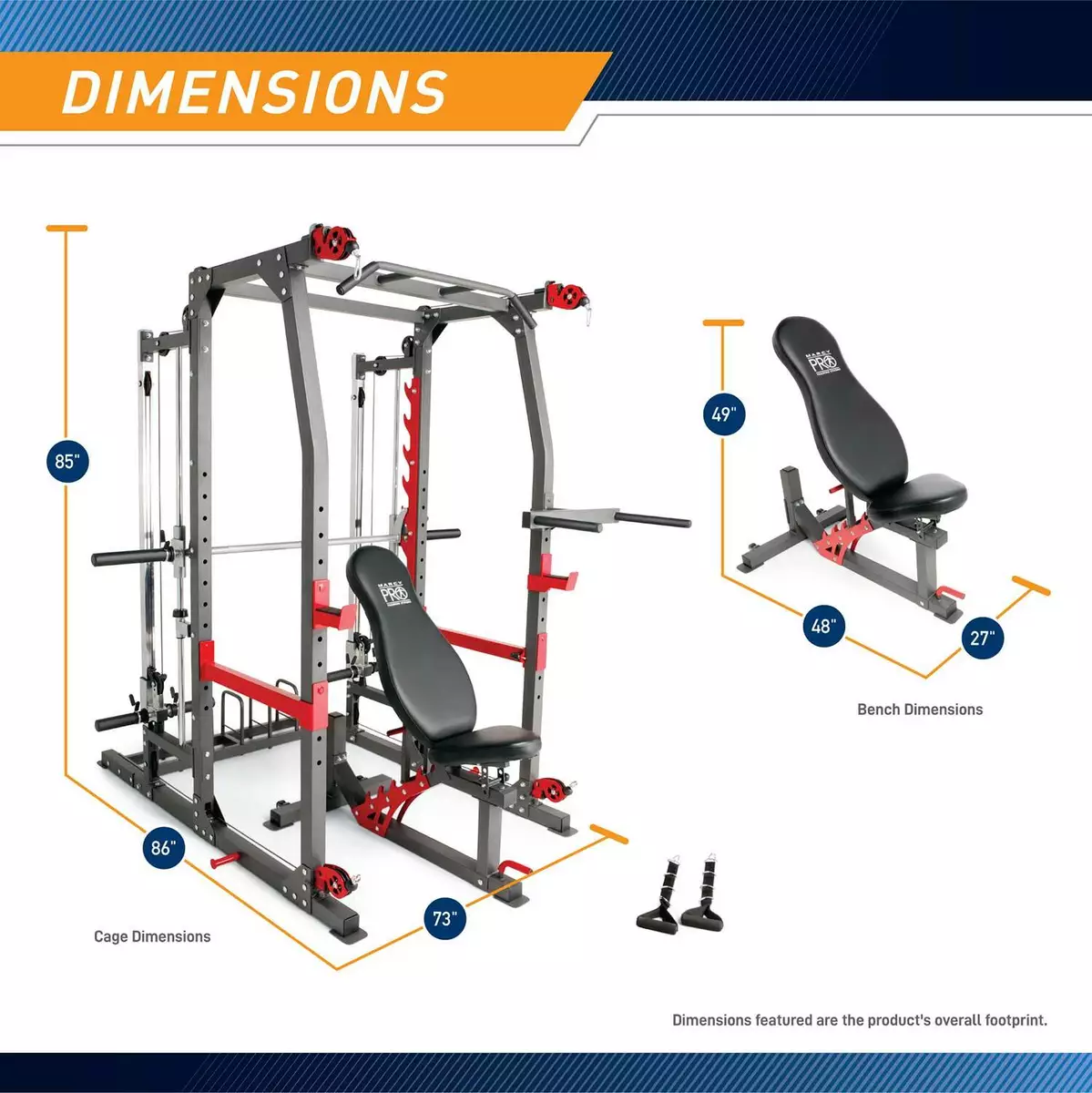 Marcy Deluxe Smith Machine SM-4903 - Shop Online - Powerhouse Fitness