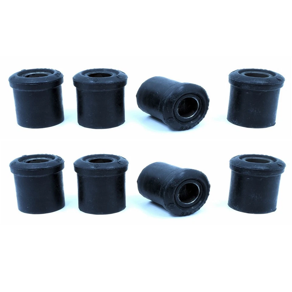 DATSUN 620 PICKUP TRUCK LEAF SPRING SHACKLE REAR BUSHING BUSH 8 PCS Foto 3 de 4