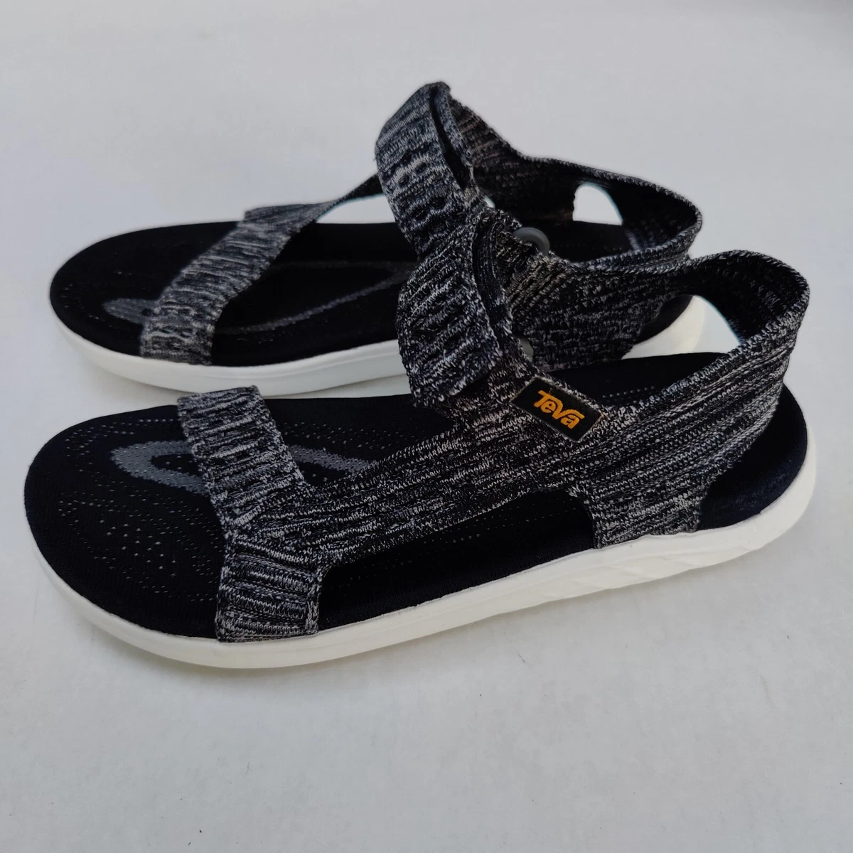 TEVA Terra Float 2 Evolve Universal Sport Sandals Black Knit 1091592 US 7