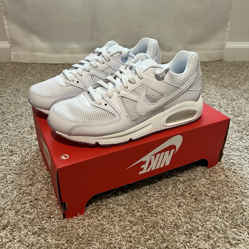 Nike Air Max Command Triple White Men’s Size 8