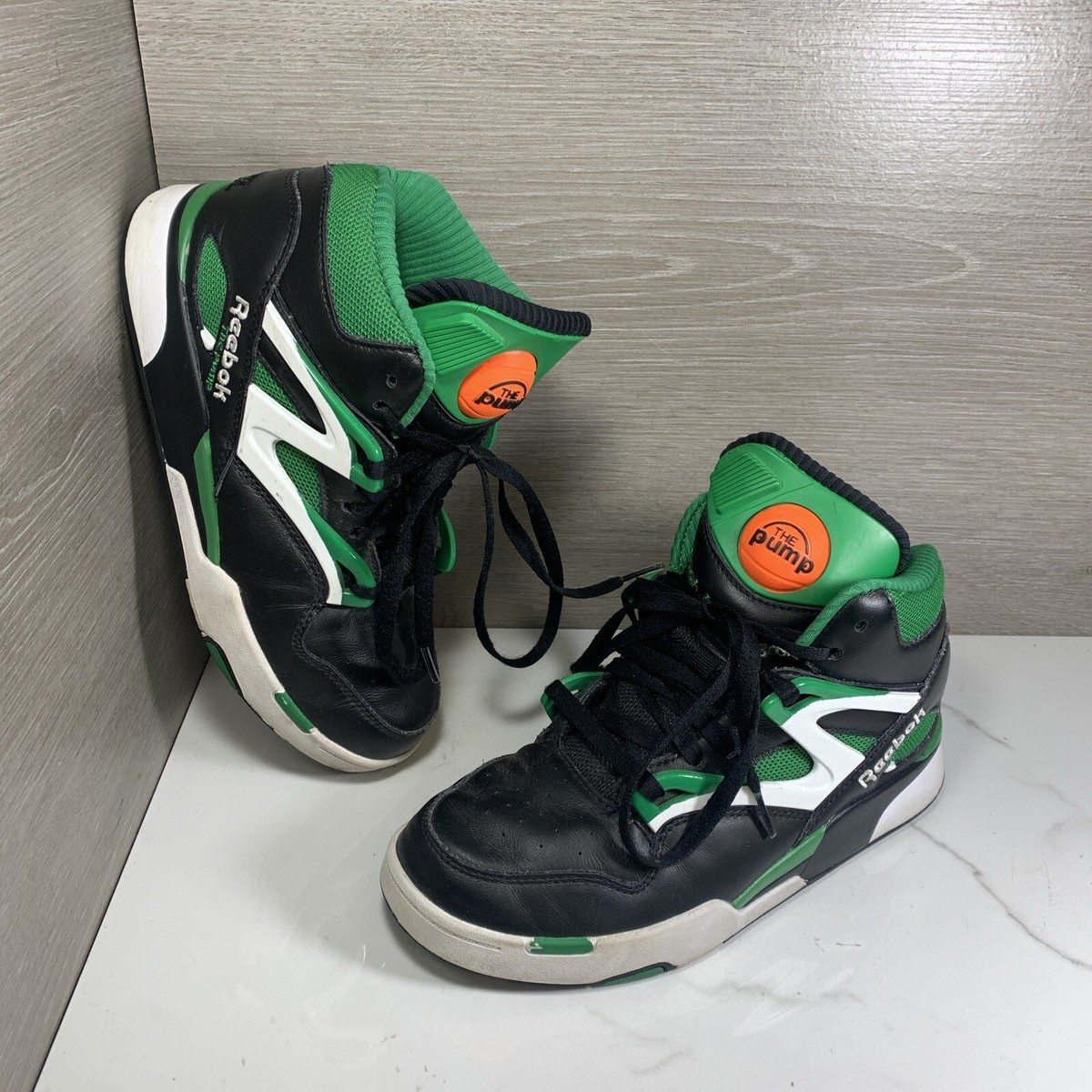 Reebok Pump Omni Zone II Celtics リーボック セルティックス Reebok Pump Omni Zone II Boston Celtics Black Green Parquet