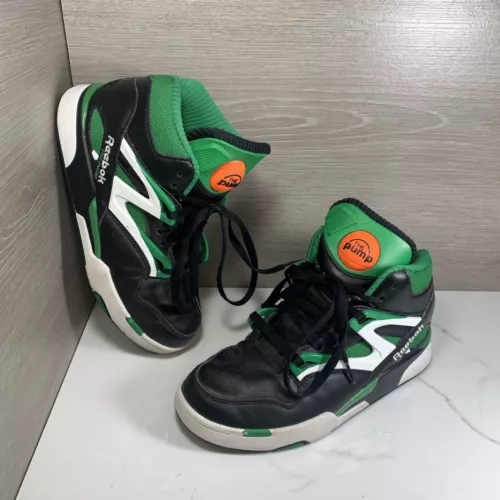 Reebok Pump Omni Zone II Boston Celtics Black Green Parquet Court Dee Brown Sz 6