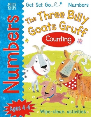 Get Set Go Numbers The Three Billy Goats Gruff NEW Counting Paperback Book