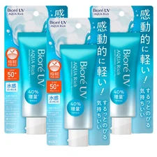 [US WAREHOUSE] Kao Biore UV Aqua Rich Watery Essence Sunscreen 70g (EXP 2026)