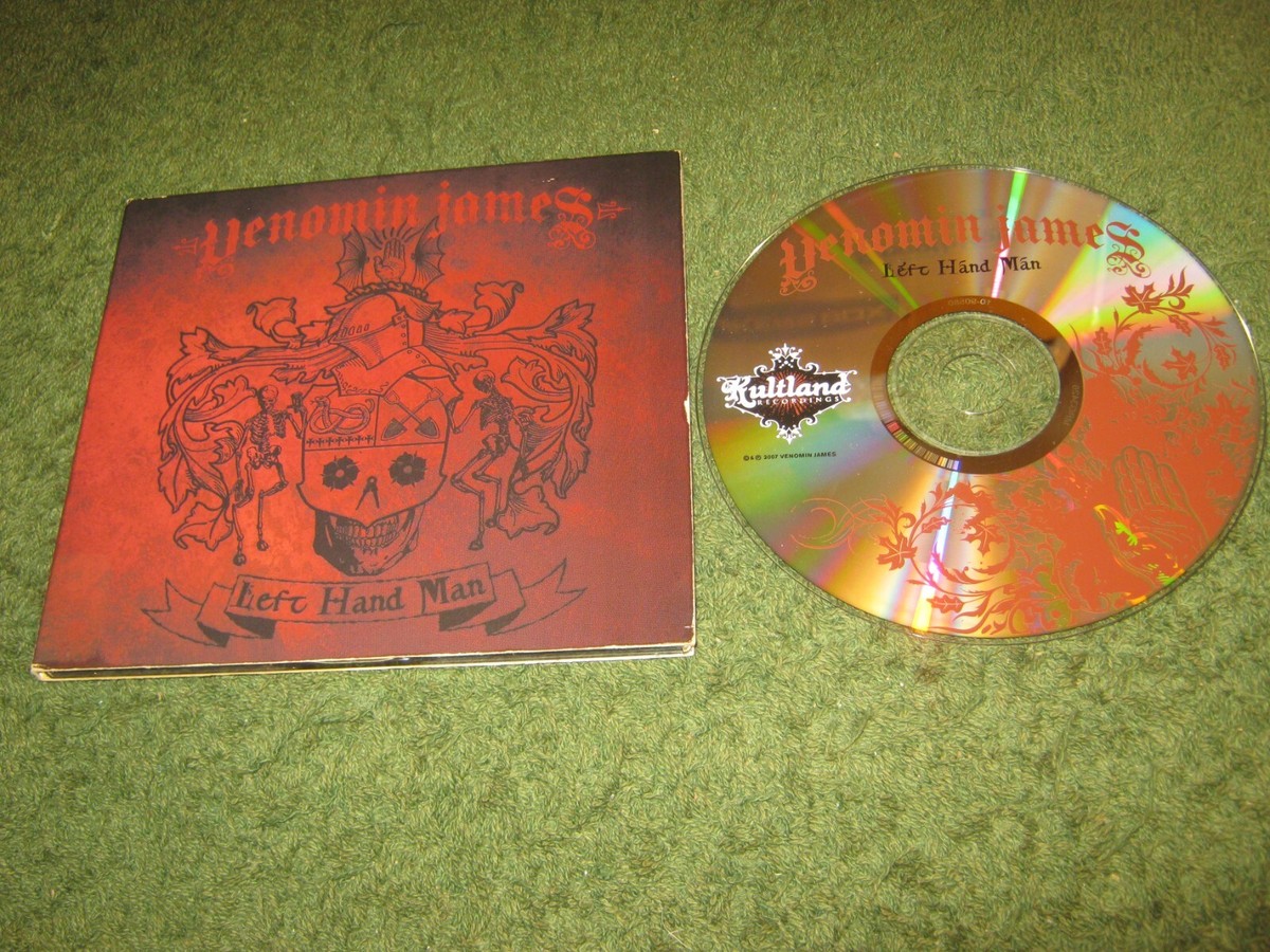 Venomin James - Left Hand Man (cd) cleveland ohio usa metal | eBay