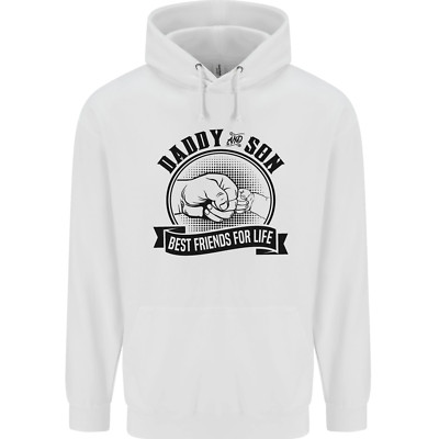 Daddy & Son Best Friends Fathers Day Childrens Kids Hoodie