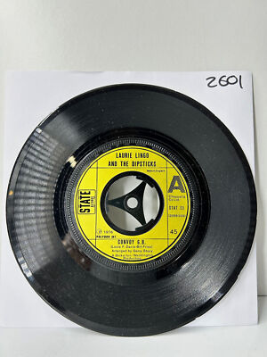 Laurie Lingo Dipsticks Convoy G.B. 7'' 45 RPM Vinyl Single Epic Records 1970s