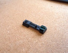 Fibre optic rear sight fully adjustable, fiber optic, 3d printed