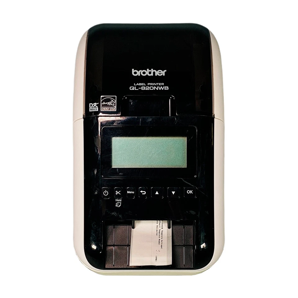 Brother QL-820NWB Ultra-Fast Thermal Barcode Printer WiFi LAN USB Bluetooth - Image 2 of 4