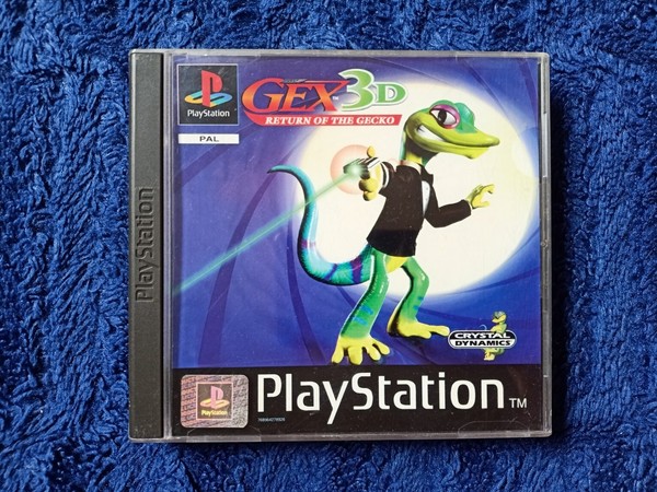 GEX 3D: THE RETURN OF THE GECKO (SONY PLAY STATION PS1 PAL)