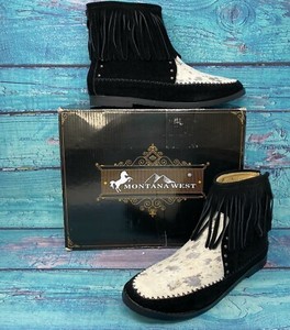 white tassel boots