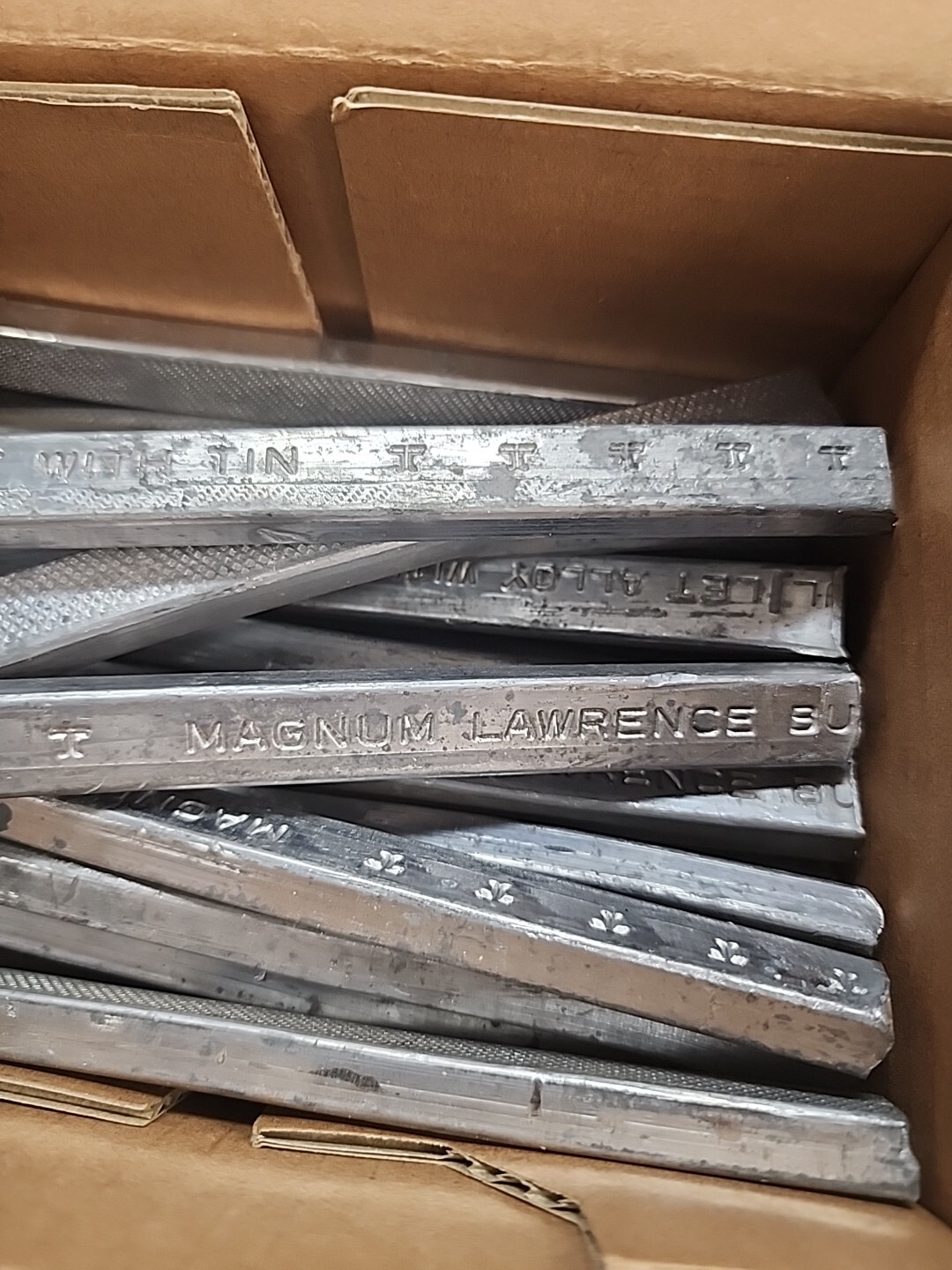 15Pounds Magnum Lawrence Bullet Casting Metal Lead Ingots Fishing