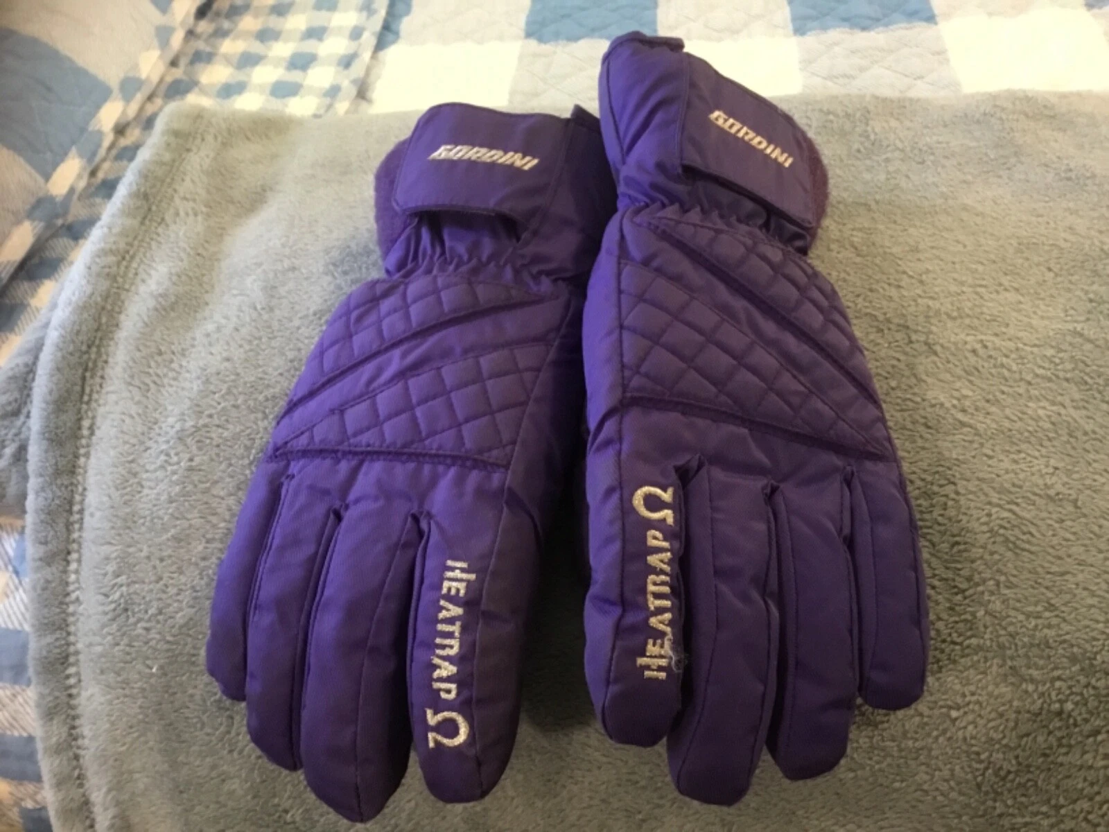 Gordini AquaBloc Heatrap Winter Ski Gloves Women’s Size L Purple