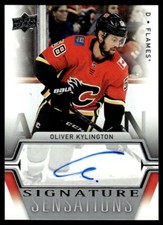 2019-20 Upper Deck Signature Sensations Oliver Kylington Auto Calgary Flames