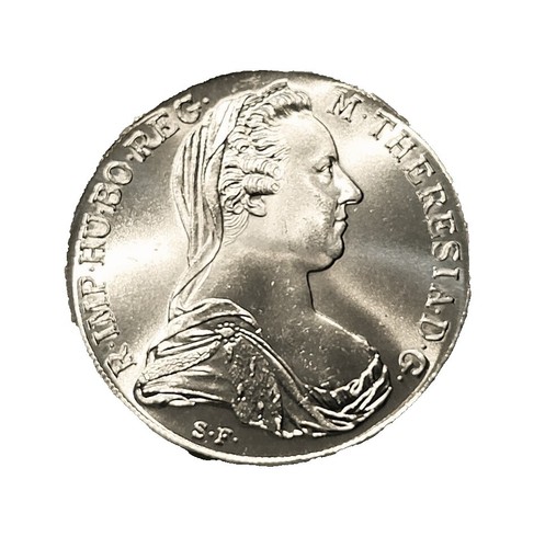 1780 PF68 Cameo Austria Thaler Silver NGC Mother Theresa Special