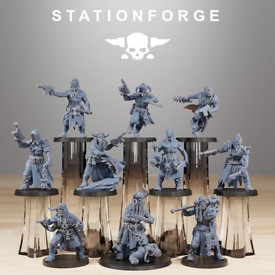 Traitor Kill Team x 10, Chaos Division, Corrupted Sectarians Cultist Squad 6