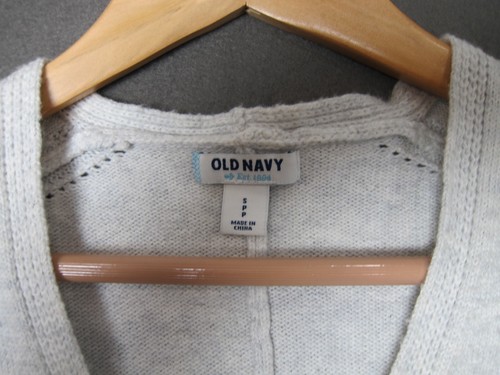 Old Navy Dolman V Neck Tee Vest Sweater Women's Size Small - Picture 3 of 6