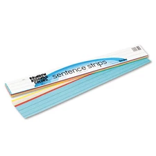 Pacon Rainbow Kraft Sentence & Learning Strips Elementary Students (0073400)
