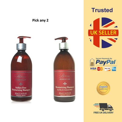 Royal moroccan Shampoo sulfate free 500ml (7290013452382)